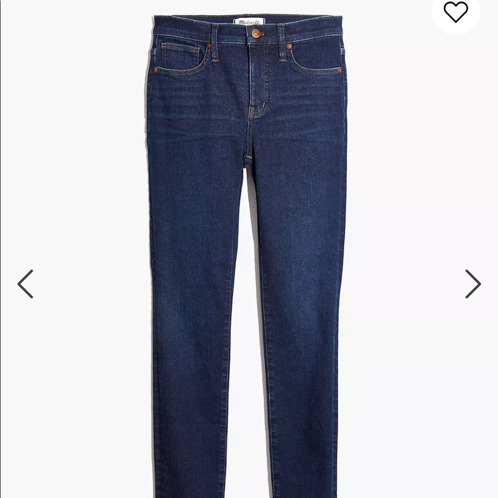 Madewell 9” mid rise jeans - stretch